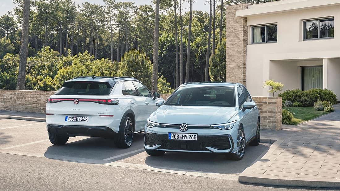 VW Golf Hybrid und T-Roc Hybrid (2026): Das kostet der neue VW-Hybrid in Golf und T-Roc