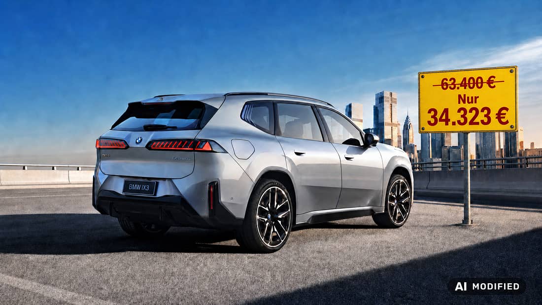Langversion des Neue-Klasse-E-SUV: BMW iX3 in China 29.000 Euro billiger