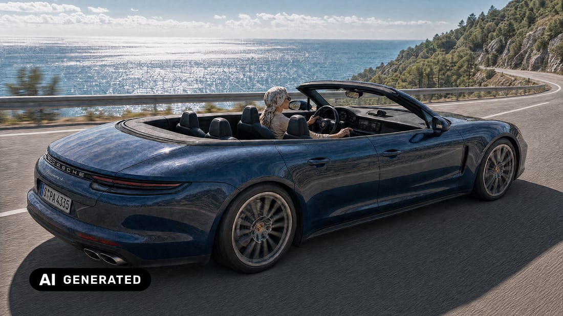 Porsche Sonderwunsch macht's möglich: Handschalter im Panamera Cabrio? Kein Problem!
