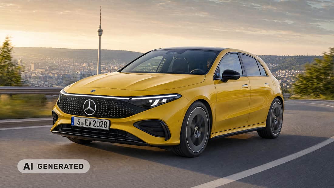 A-Klasse bleibt: Mercedes plant wohl elektrischen Neustart