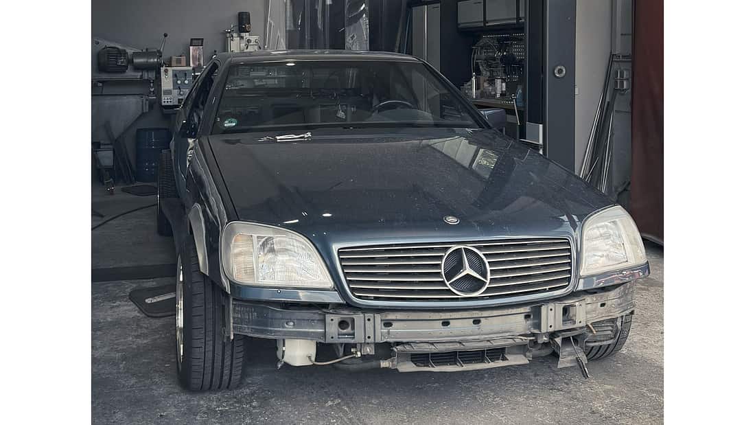 Klassiker-Tuning mit Echtheitsnachweis: Mercedes-Benz 600 SEC wird zum Koenig-Breitbau
