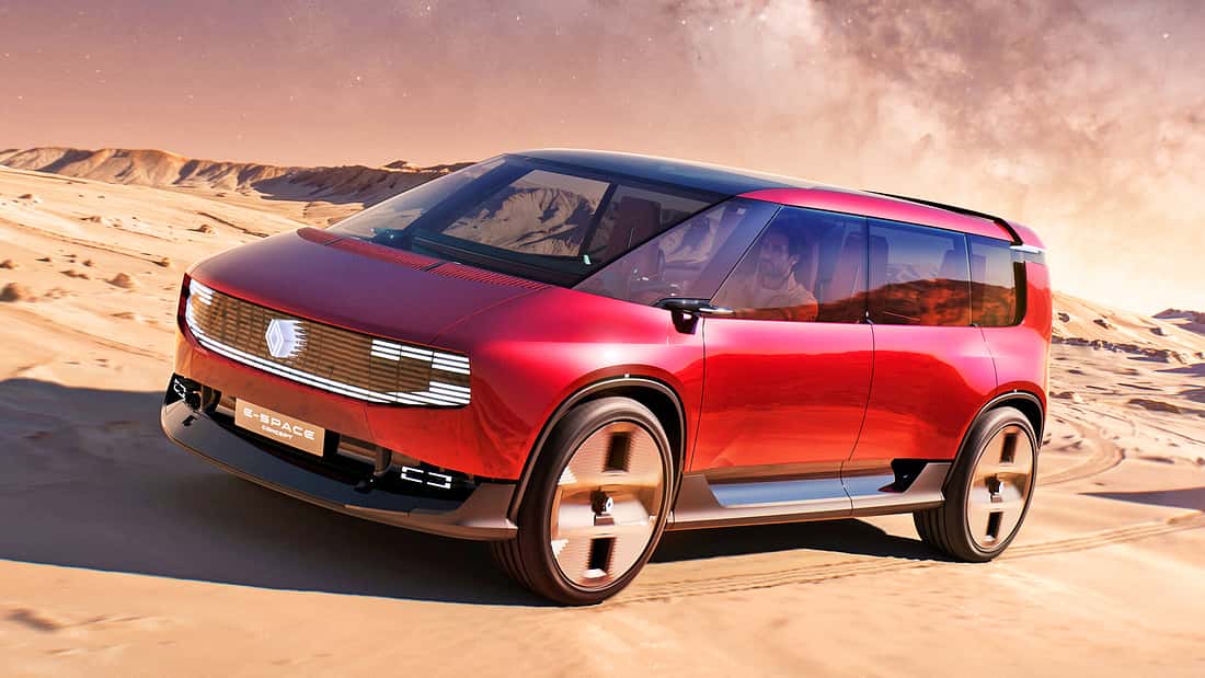 Renault E-Space Concept Weltpremiere: Renault bringt den Kult-Van Espace zurück