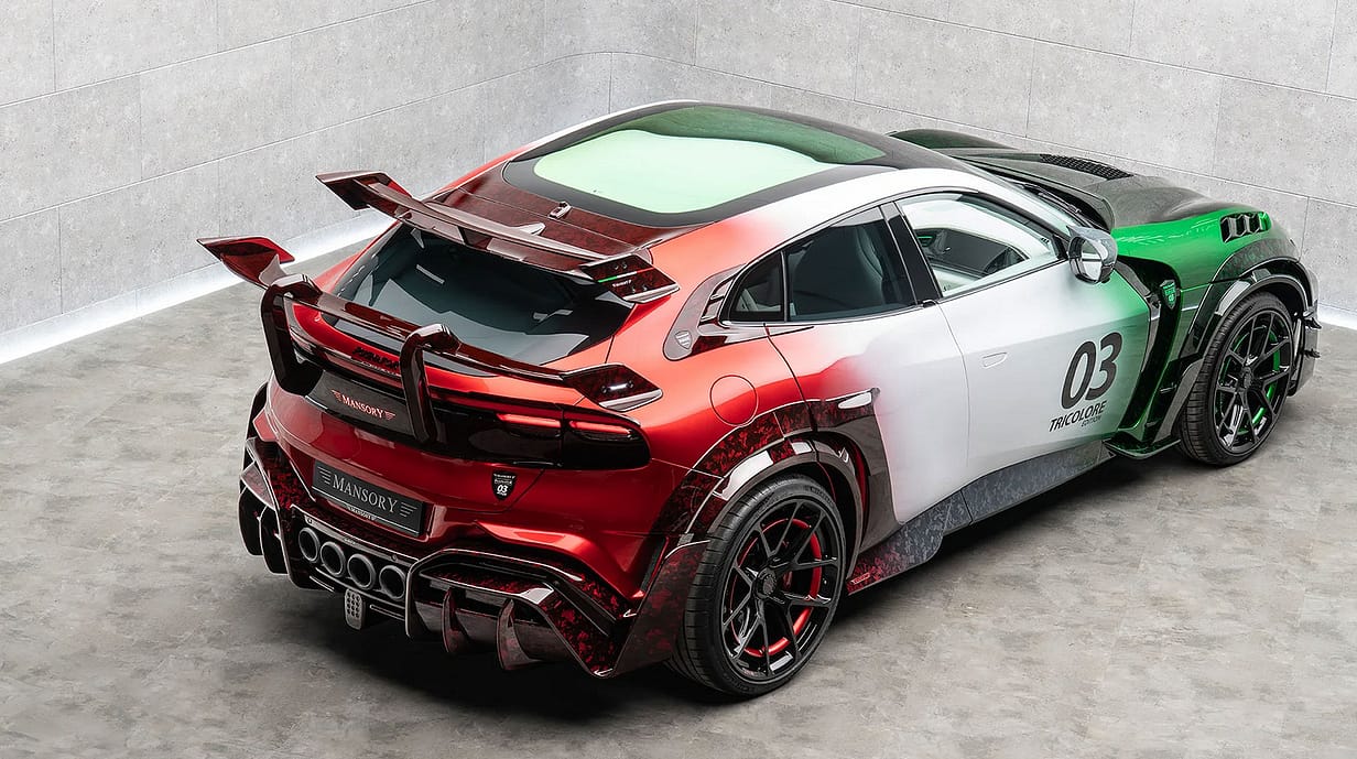 Mansory Pugnator Tricolore Ferrari Purosangue