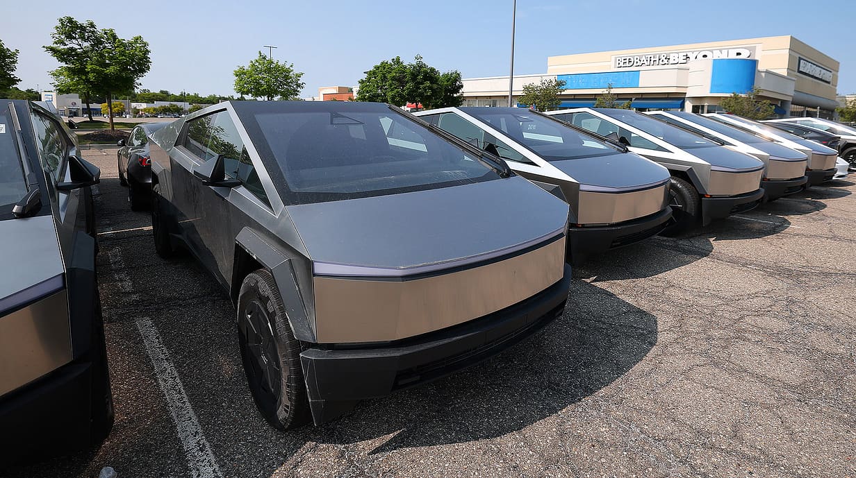 Tesla-Parkplatz Michigan Mall Farmington Hills USA
