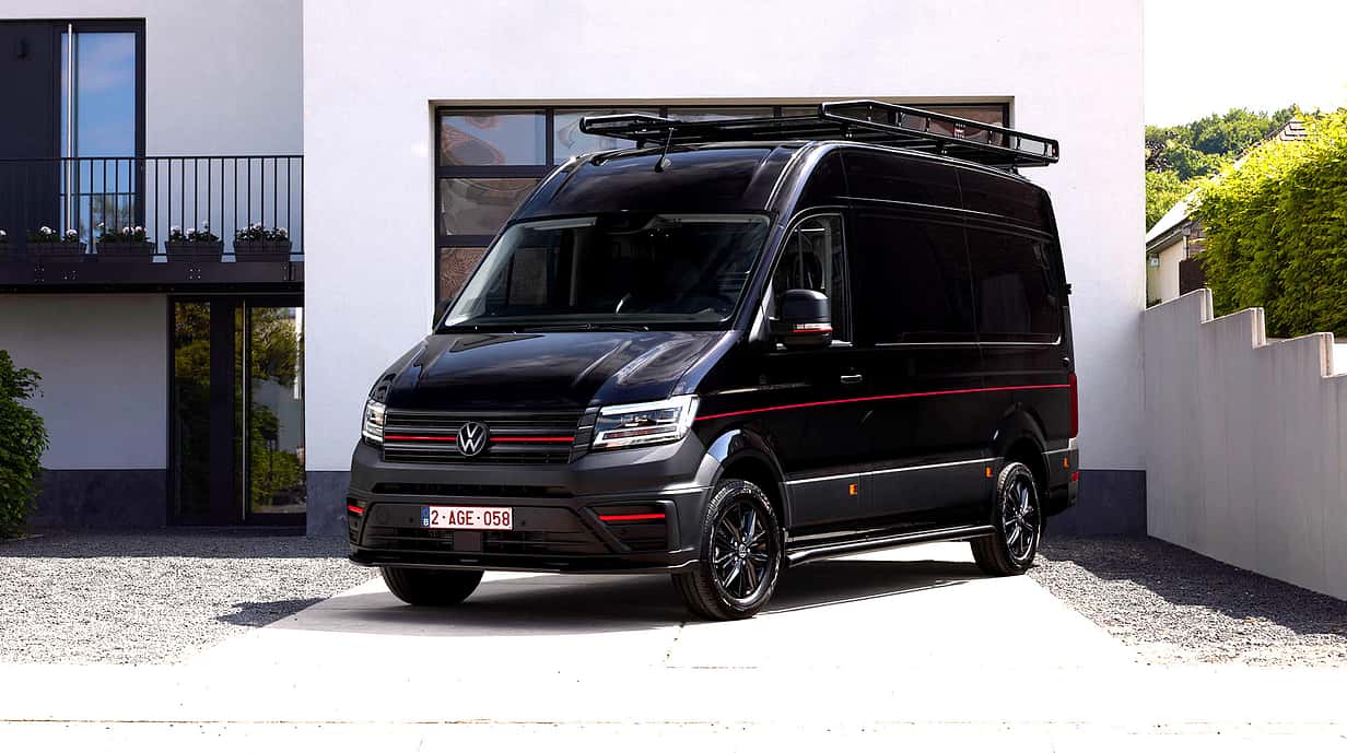 VW Crafter ShadowX Sondermodell für Belgien