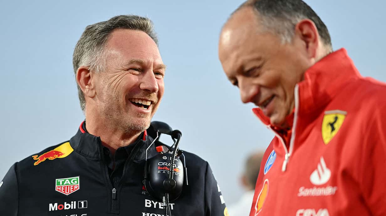 Christian Horner & Frederic Vasseur - Formel 1 - 2025