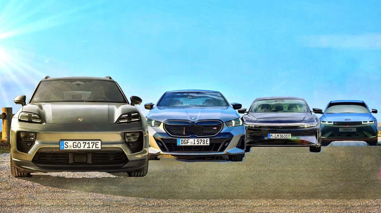 Porsche Macan Elektro BMW i5 Lucid Air Hyundai Ioniq 5 N Elektroautos 75.000 bis 100.000 Euro