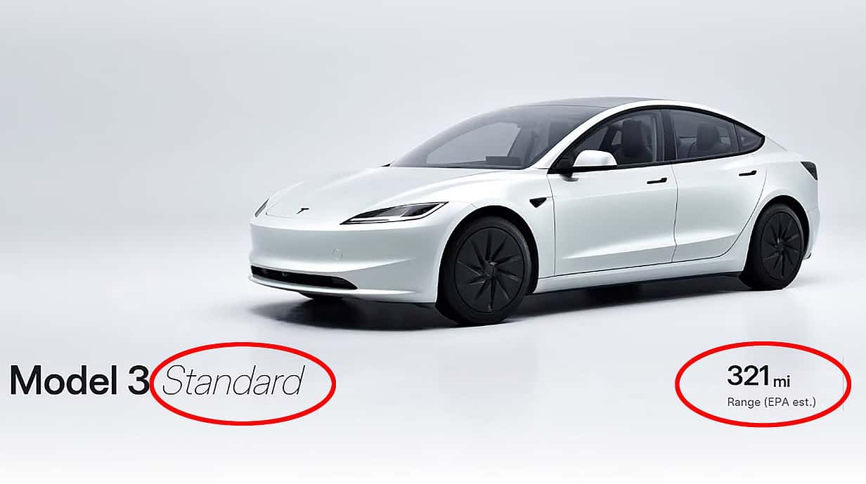 Tesla Model 3 Standard US-Modell