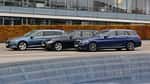 BMW 320d Touring xDrive, Mercedes C 250 d T 4Matic, VW Passat Variant 2.0 TDI 4Motion