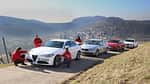 Alfa Romeo Giulia 2.2 D, Audi A4 2.0 TDI, BMW 320d, Mercedes C 250 d