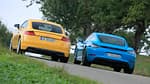 Audi TTS, Porsche Cayman