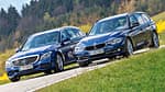 BMW 318i Touring, Mercedes C 160 T