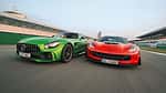 Mercedes-AMG GT R - Corvette Z06 - Sportwagen - Test