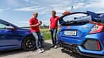 Honda Civic Type R, VW Golf R 2.0 TSI 4 Motion, Exterieur 