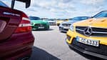 Mercedes CLK DTM AMG - Mercedes SL 65 AMG Black Series - Mercedes C 63 AMG Coupé Black Series - Mercedes SLS AMG - Mercedes SLS AMG Black Series - Mercedes-AMG GT R - 50 Jahre AMG
