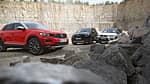Opel Crossland X 1.2 DI Turbo, Seat Arona 1.0 TSI, VW T-Roc 1.0 TSI, Exterieur