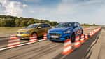 Ford Focus 1.5 Ecoboost, VW Golf 1.5 TSI Act Bluemotion, Exterieur