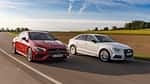 Mercedes CLA 250 4Matic, Audi A3 Limousine 40 TFSI Quattro, Exterieur