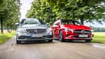 Mercedes C 200, Mercedes CLA 200, ams_2019_25, Exterieur