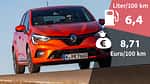 Renault Clio TCe 100 Kosten Realverbrauch