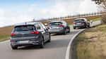 BMW 118d Sport Line, Mercedes A 200 d Progressive, VW Golf 2.0 TDI Style, Exterieur