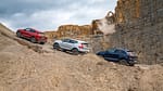 Mercedes GLA 220 d 4Matic, VW T-Roc 2.0 TDI 4Motion, Volvo XC40 D4 AWD, Exterieur