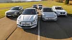 BMW IX3, Ford Mustang Mach-E, Jaguar I-Pace, Mercedes EQC 400, Tesla Model Y, Volvo XC40 Recharge
