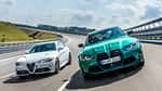 Alfa Romeo Giulia QV, BMW M3 Competition