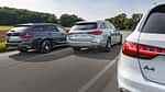 Audi A4 Avant, BMW 3er Touring, Mercedes C-Klasse T-Modell, Exterieur