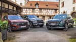 Genesis GV80, Mercedes GLE, VW Touareg, Exterieur