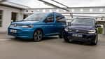 VW Caddy, VW Touran, Exterieur