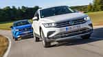 Opel Grandland Hybrid4, VW Tiguan eHybrid, Exterieur