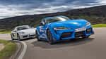Porsche 718 Cayman, Toyota GR Supra 3.0