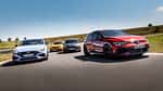 Cupra Leon VZ, Hyundai i30 N Performance, Renault Megane R.S., VW Golf GTI Clubsport