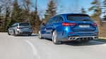BMW M340i, Mercedes-AMG C43 T