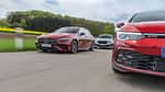 BMW 120d, Mercedes A 220 d, VW Golf GTD