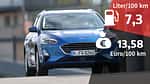 12/2020, Realverbrauch Ford Focus Turnier 1.5 Titanium