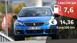 12/2020, Realverbrauch Peugeot 308 SW PureTech 130 GT