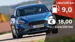12/2020, Kosten und Realverbrauch Ford Focus ST
