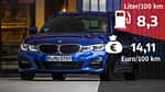04/2021, Kosten und Realverbrauch BMW 320i Touring M Sport