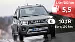 07/2021, Kosten und Realverbrauch Suzuki Ignis 1.2 Dualjet Comfort+