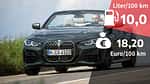 07/2021, Kosten und Realverbrauch BMW M440i Cabrio xDrive