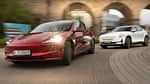  Tesla Model 3 Max. Reichw, Polestar 2 LR Performance