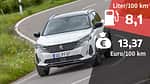 11/2021, Kosten und Realverbrauch Peugeot 3008 PureTech 130 Allure Pack