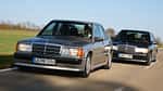 Mercedes-Benz 190 E 2.3-16 und Mercedes-Benz 190 E 2.5-16 - Fahraufnahme