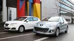 Peugeot 207 99g, Seat Ibiza 1.4 TDI