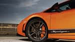 Front mit 19-Zoll-Alufelgen und Bremsanlage des Lamborghini Gallardo LP 570-4 Superleggera