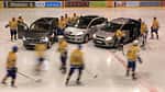 Peugeot 5008, Ford Grand C-Max, VW Touran, Kompaktvans, Eishockey