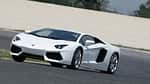 Lamborghini Aventador, Frontansicht, Teststrecke