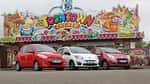 Hyundai i10 1.1 Style, Reault Twingo 1.2 16V Night & Day, Suzuki Alto 1.0 Club, Karusell, Frontansicht